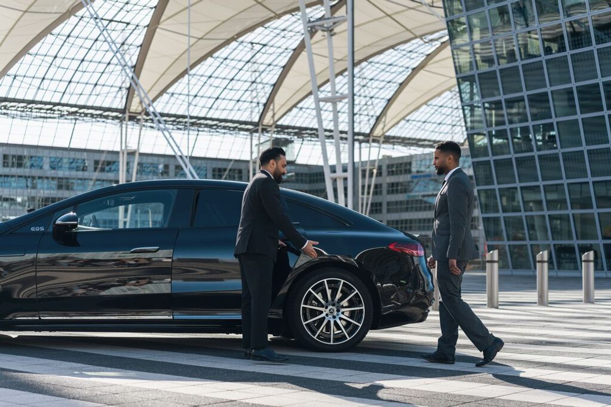 Driver at Munich Airport