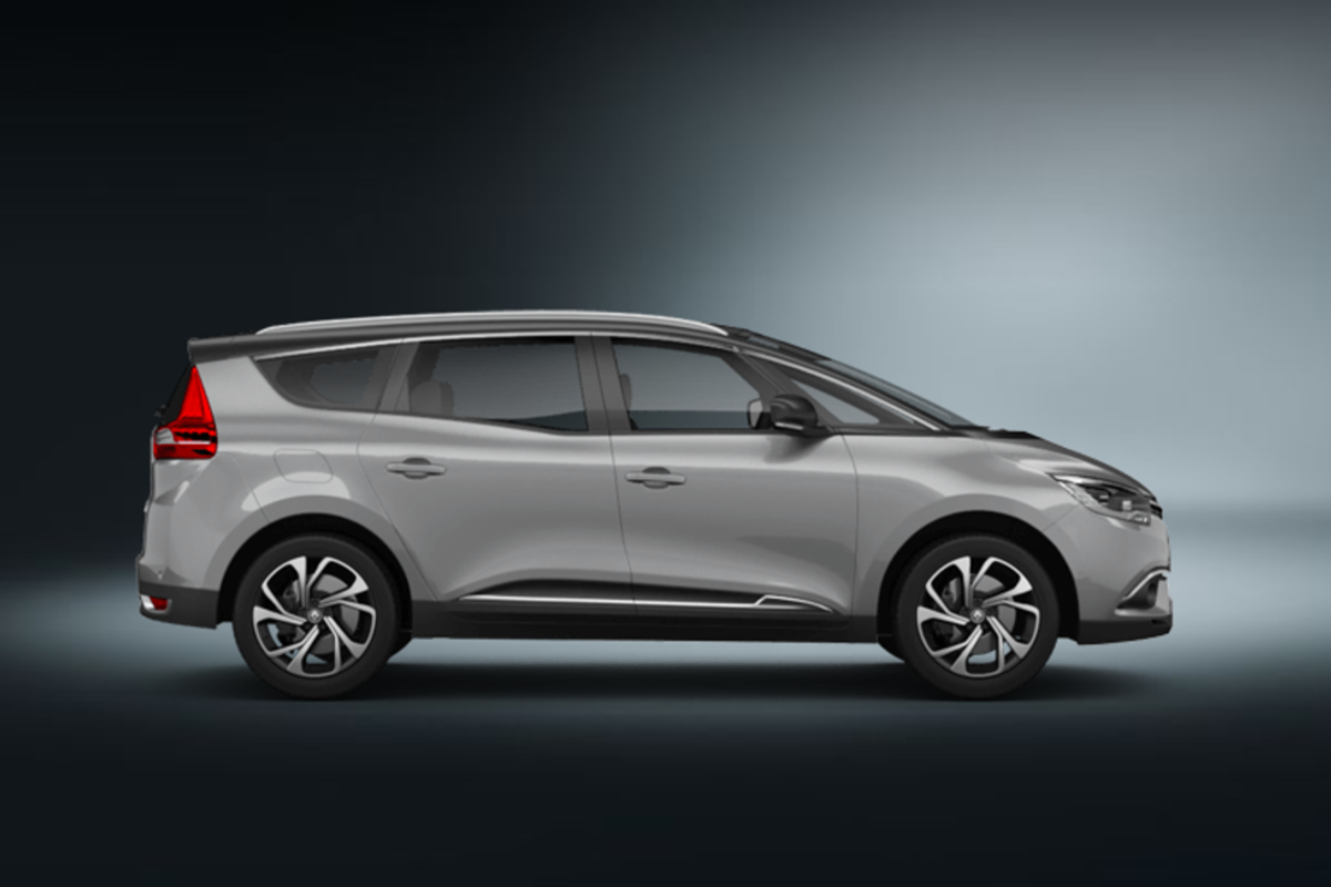 renault grand scenic 5d silber 2018