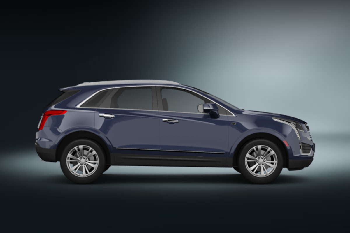 cadillac xt5 5d blau 2018