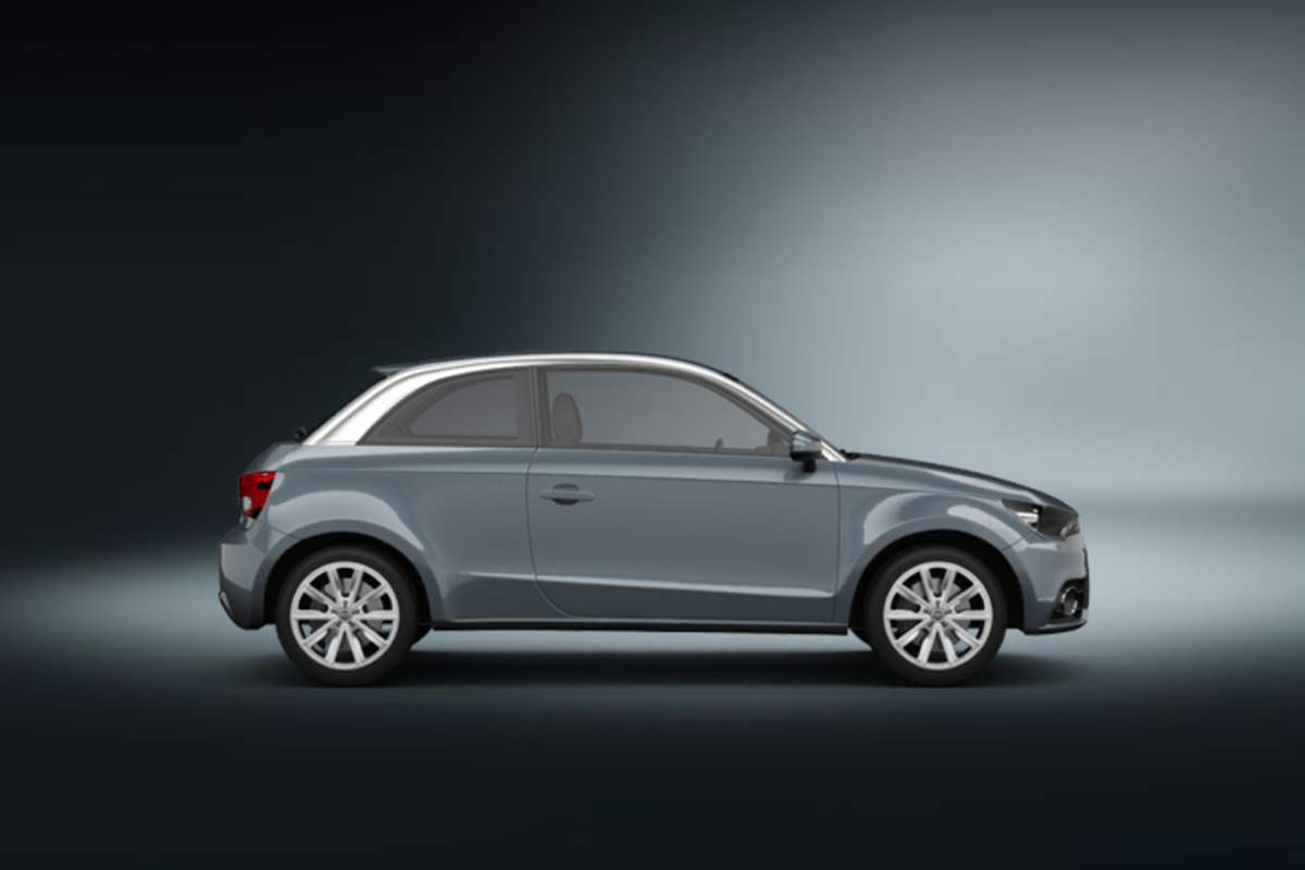 audi a1 3d grau 2015