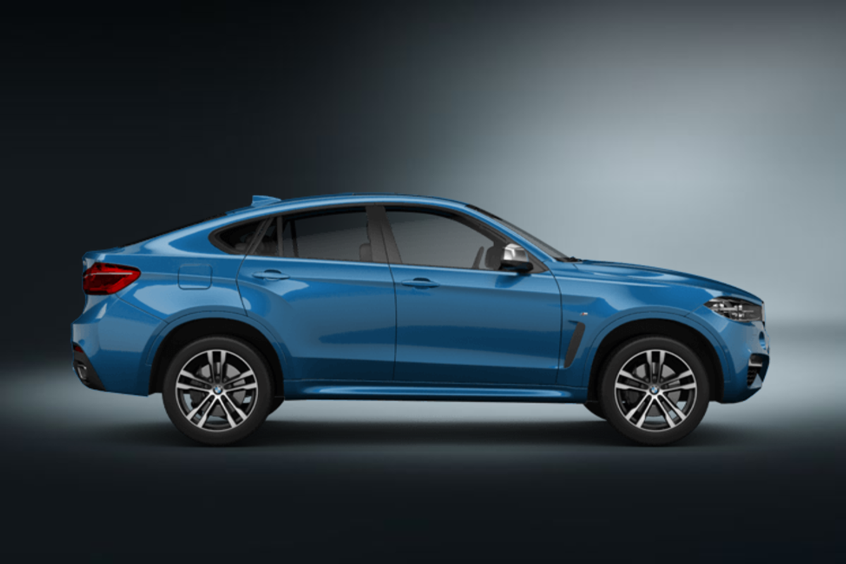 bmw x6m 5d blau 2017