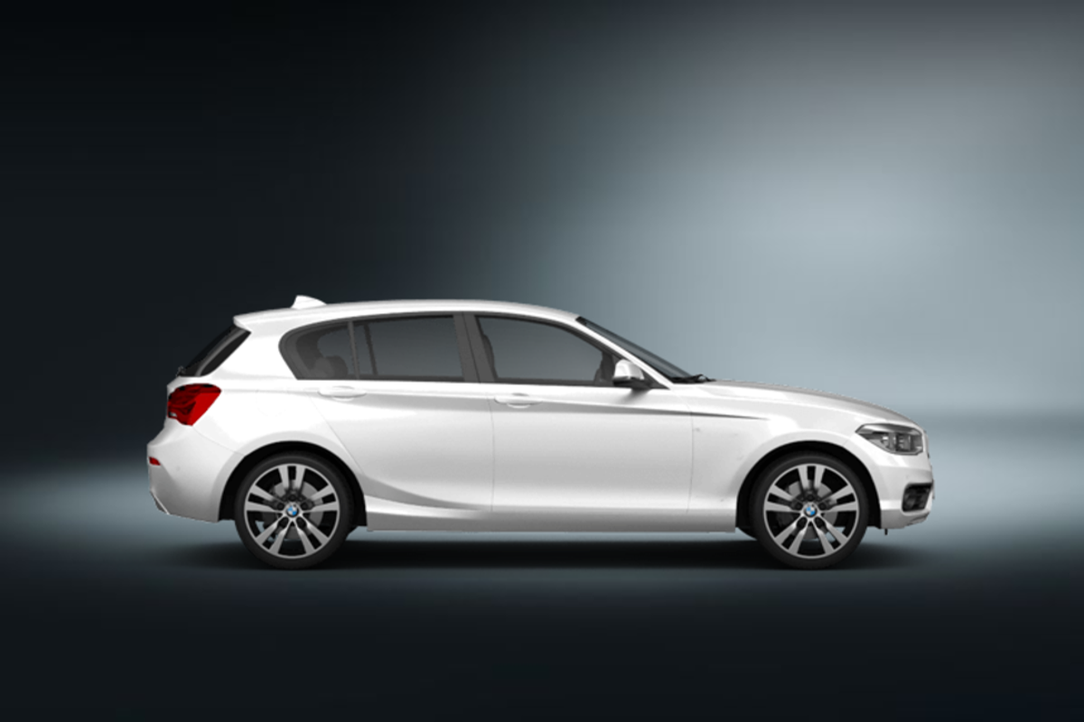 bmw 1er 5d weiss 2017