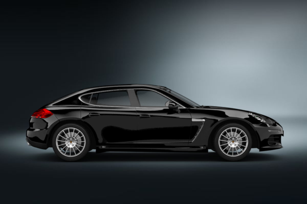 porsche panamera 4d schwarz 2014