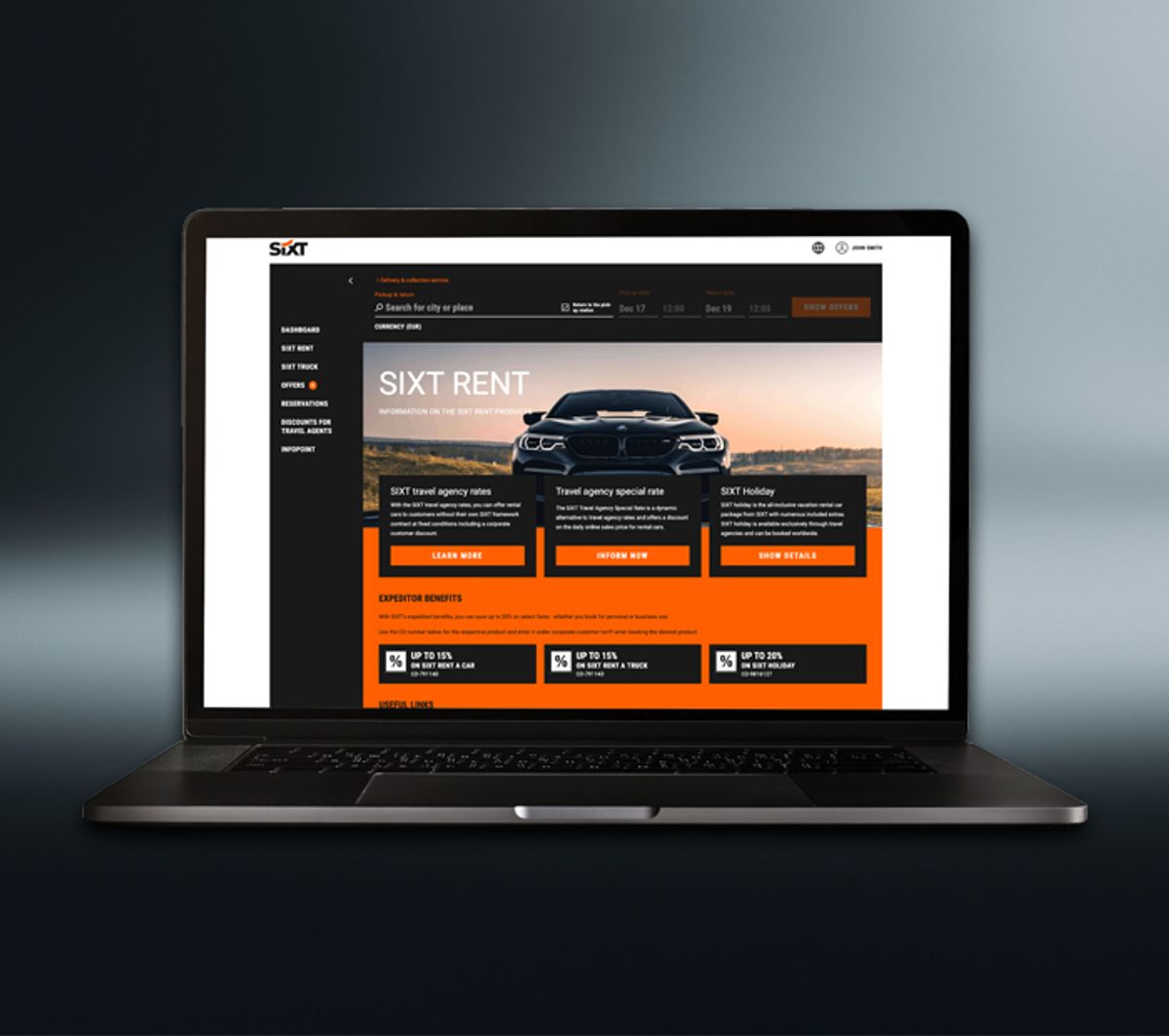 SIXT Partner Hub