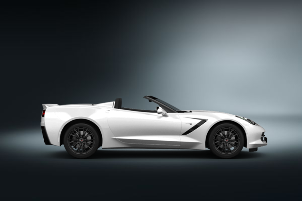 chevrolet corvette grand sport cabrio weiss 2018