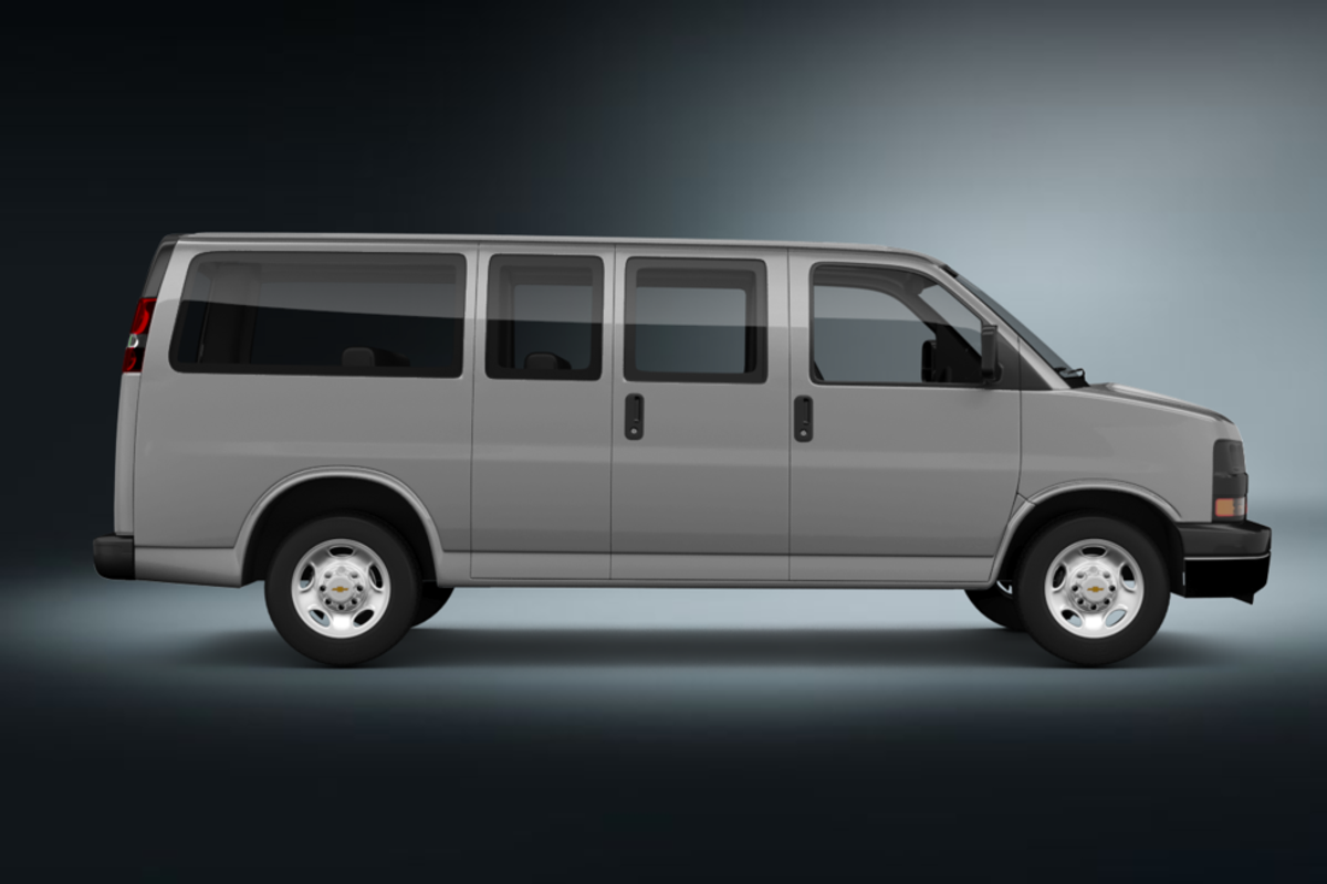 chevrolet express van grau 2015