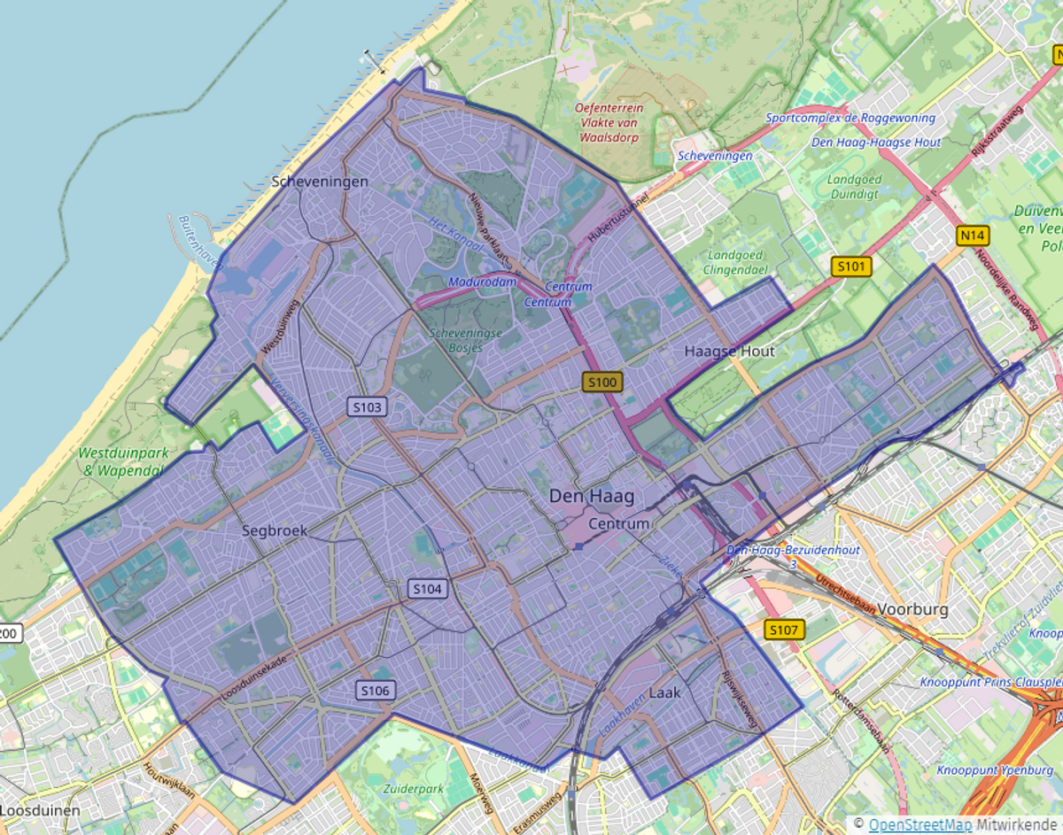 Den Haag SIXT share business area