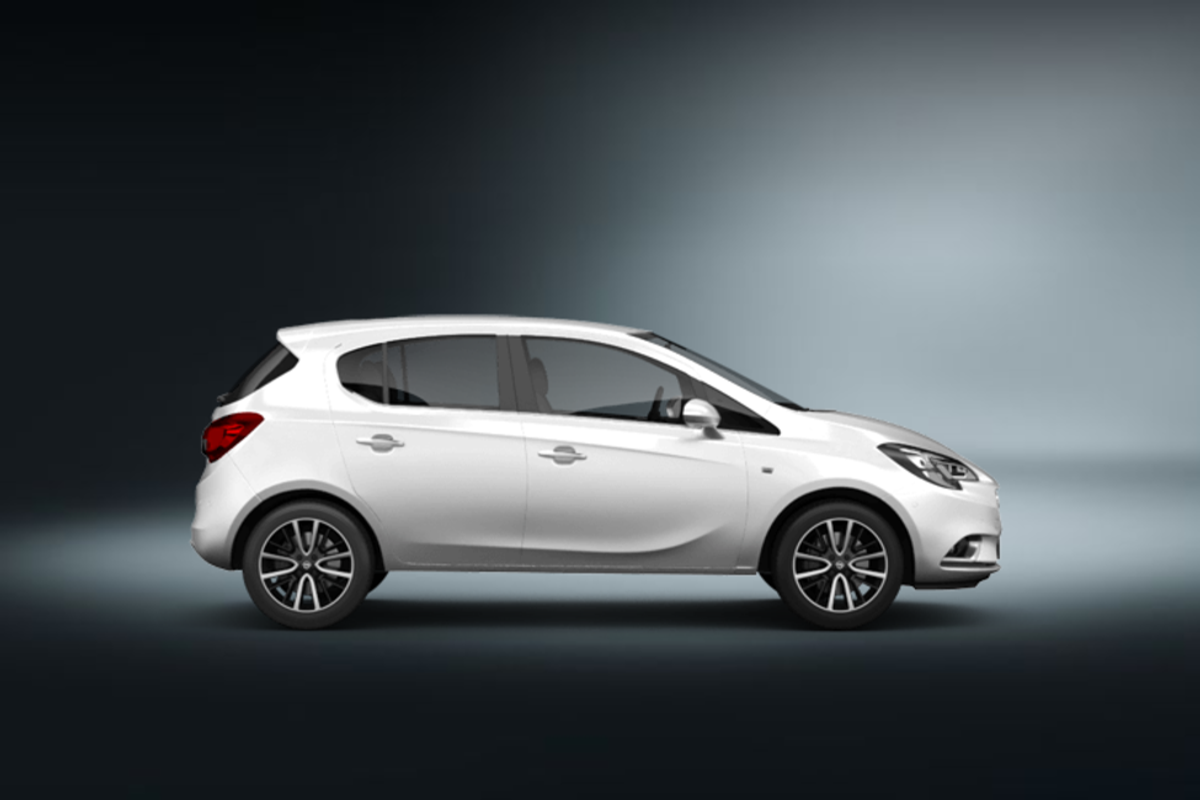 opel corsa 5d weiss 2017