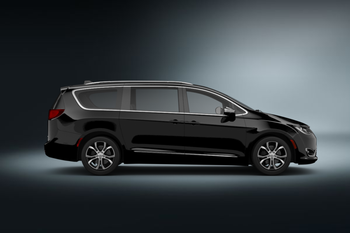 chrysler pacifica van schwarz 2018