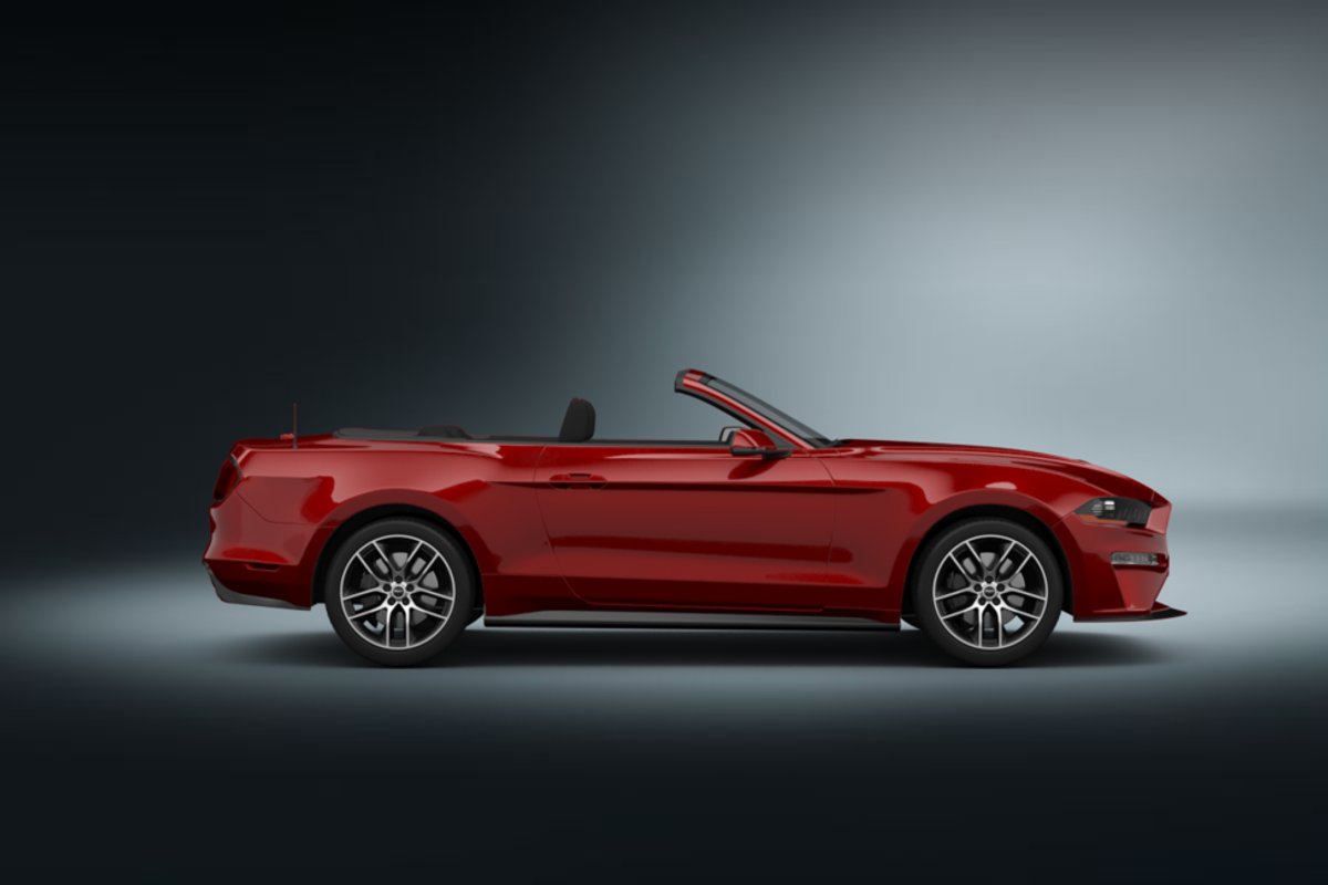 ford mustang cabrio 2d grau offen 2015