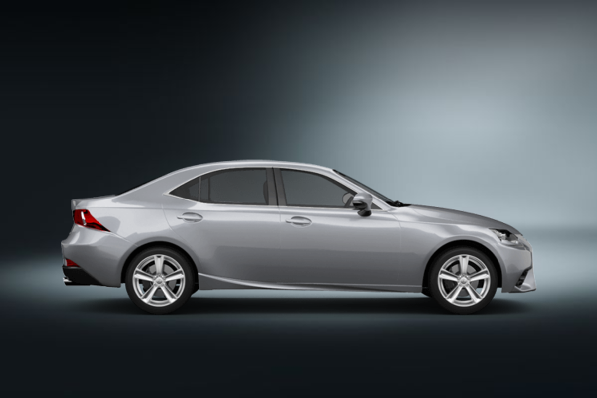 lexus is300h 4d grey 2015