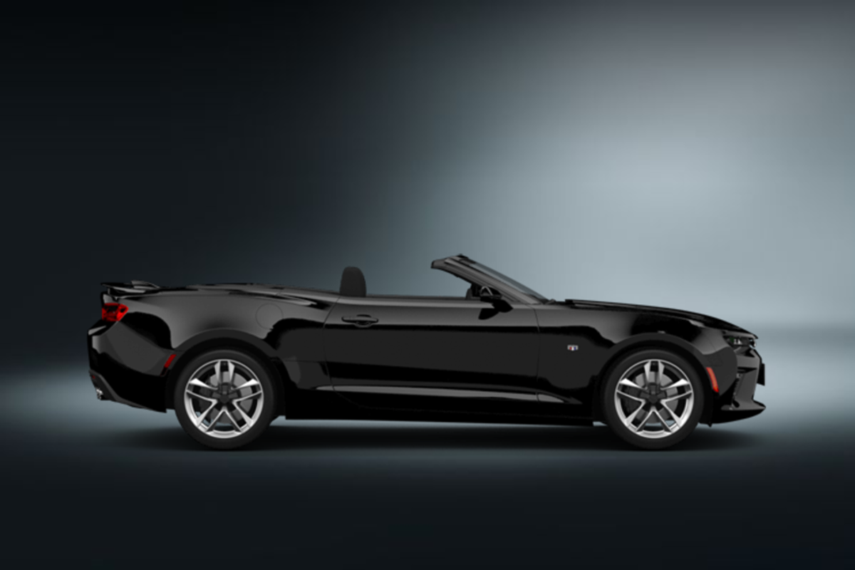 chevrolet camaro ss cabrio schwarz 2018