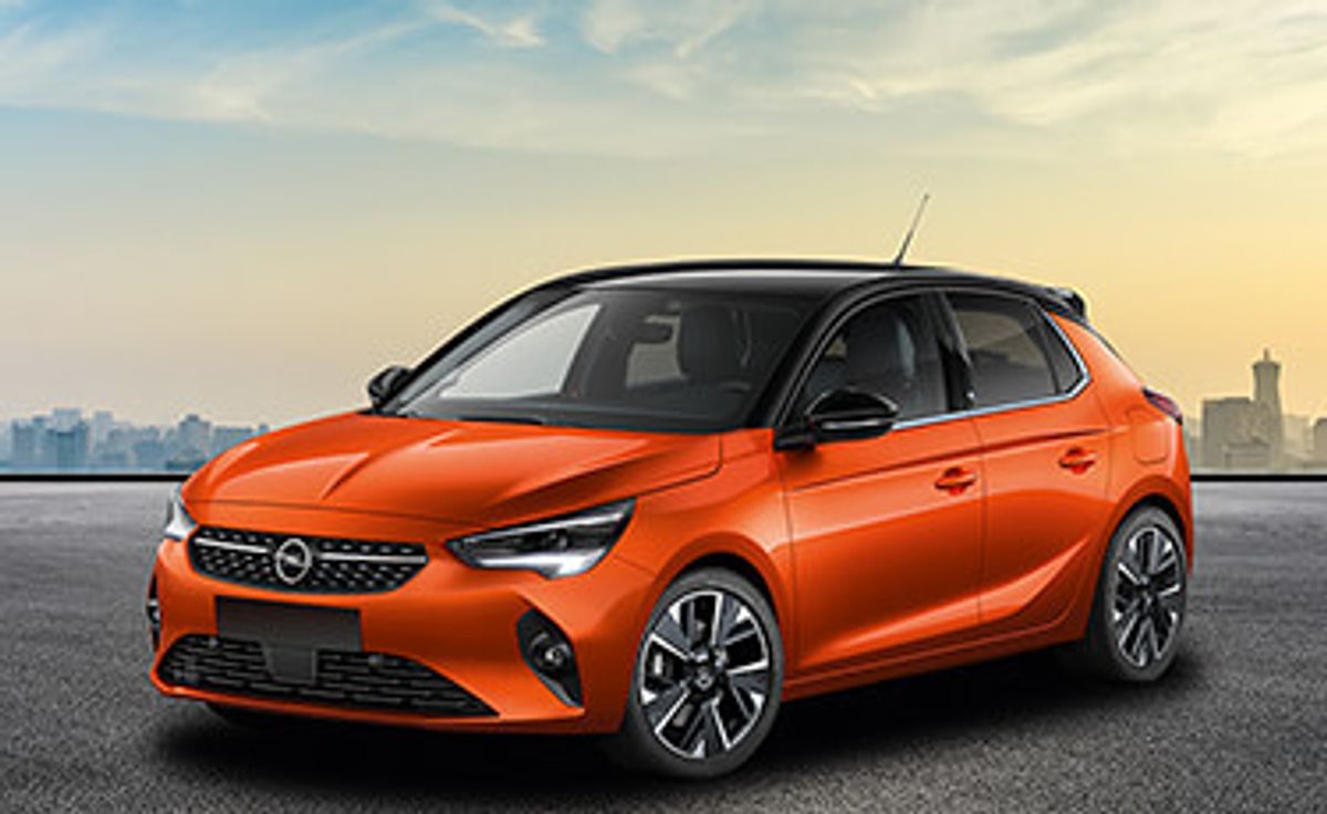 opel corsa e 5d orange 2019 1