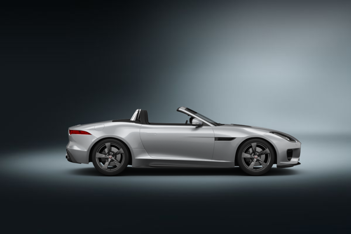 jaguar f type coupe 2d silber 2017