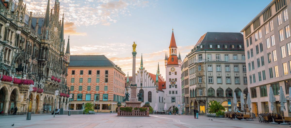 Münchner Marienplatz