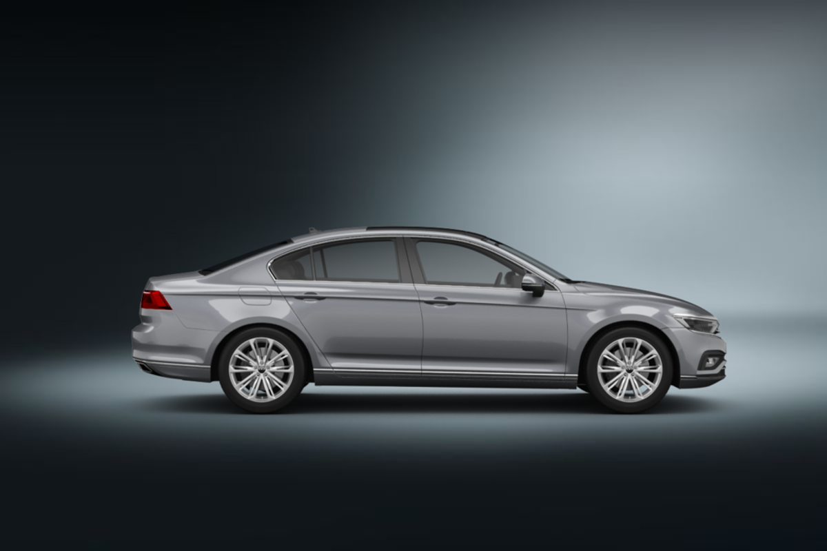 vw passat 4d silber 2015