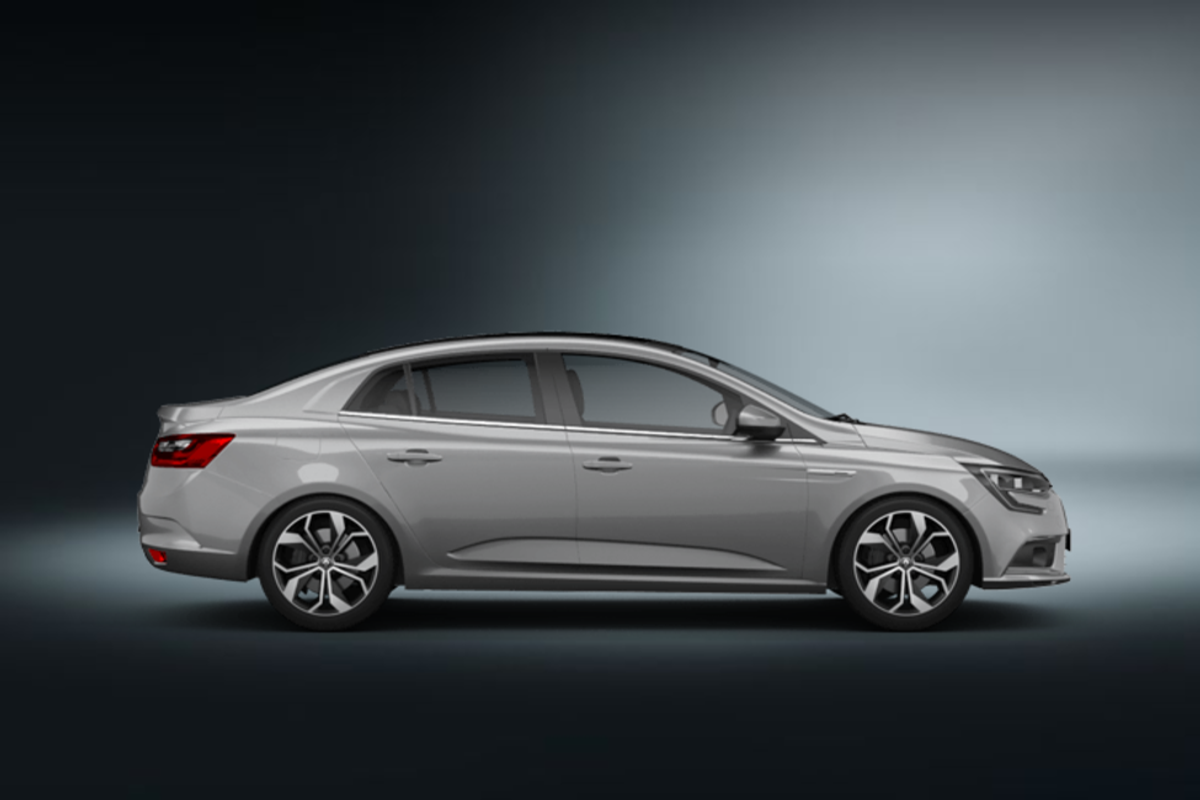 renault megane 4d silber 2018