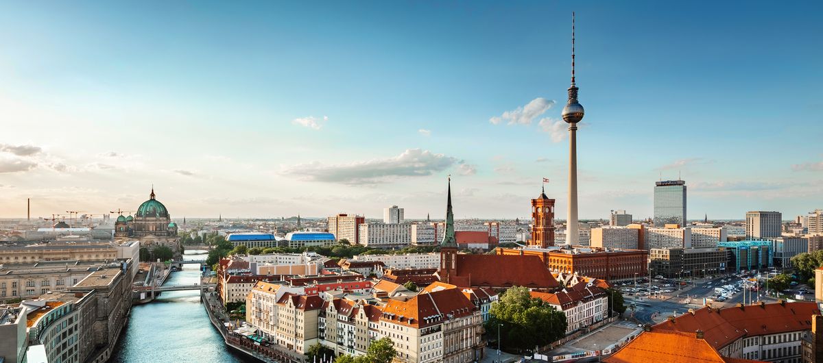 Blick auf die Stadt Berlin