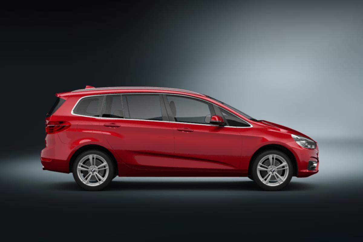 bmw 2er grand tourer rot 2015