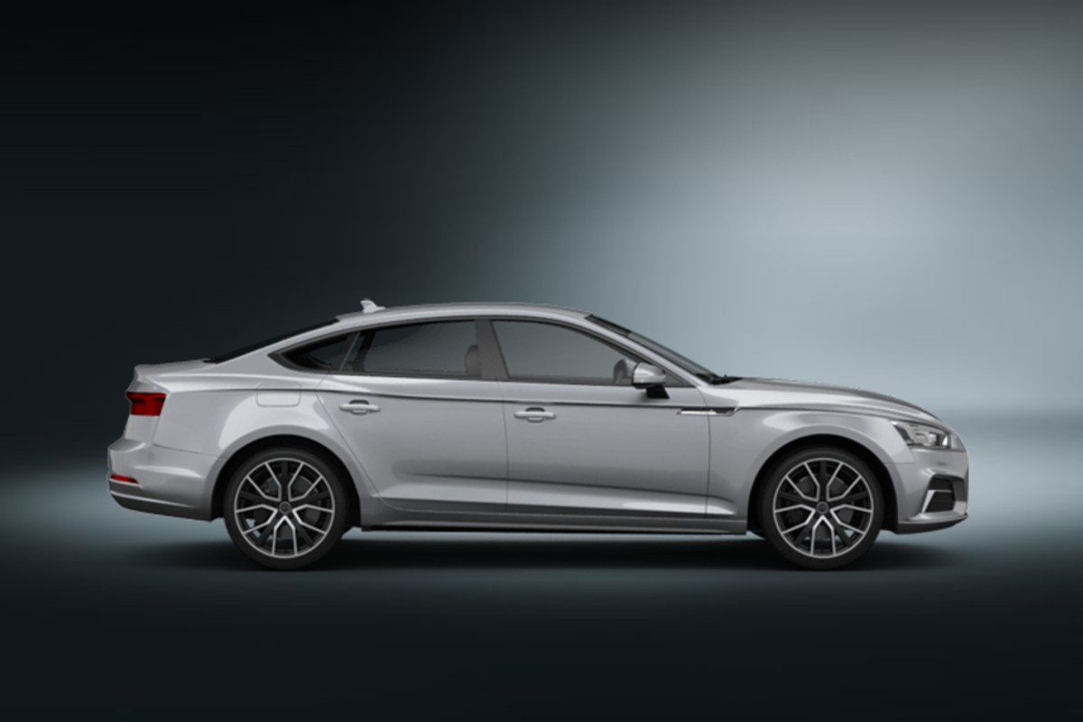 audi a5 sportback silber 2017