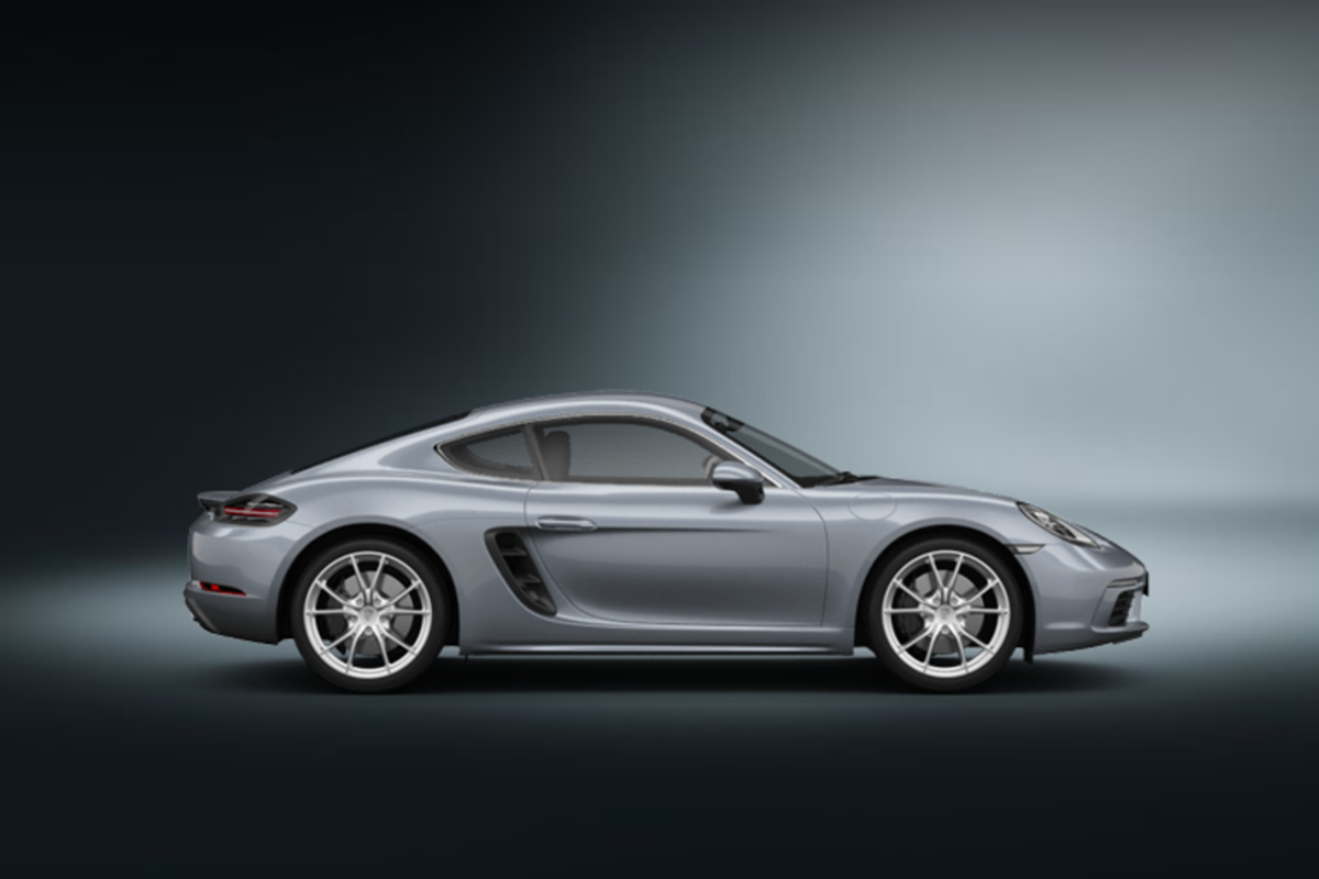 porsche cayman 2d grau 2018