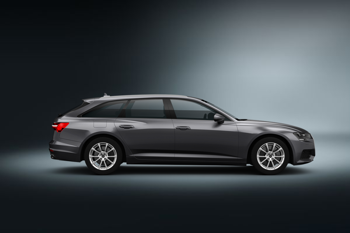 audi a6 avant stw 4d grey