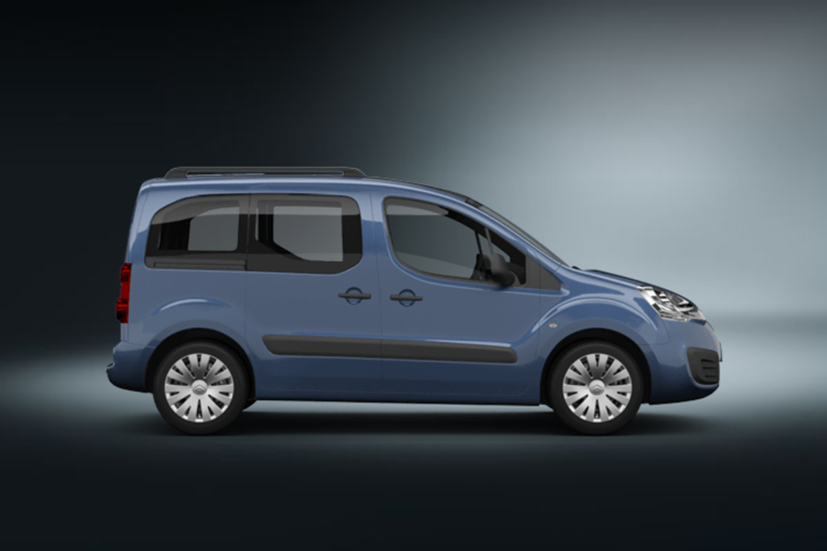 citroen berlingo van blau 2016