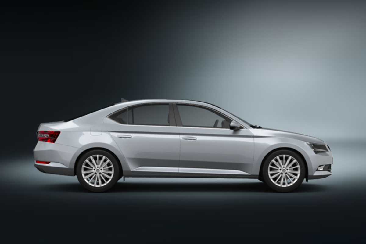 skoda superb 4d silber 2016