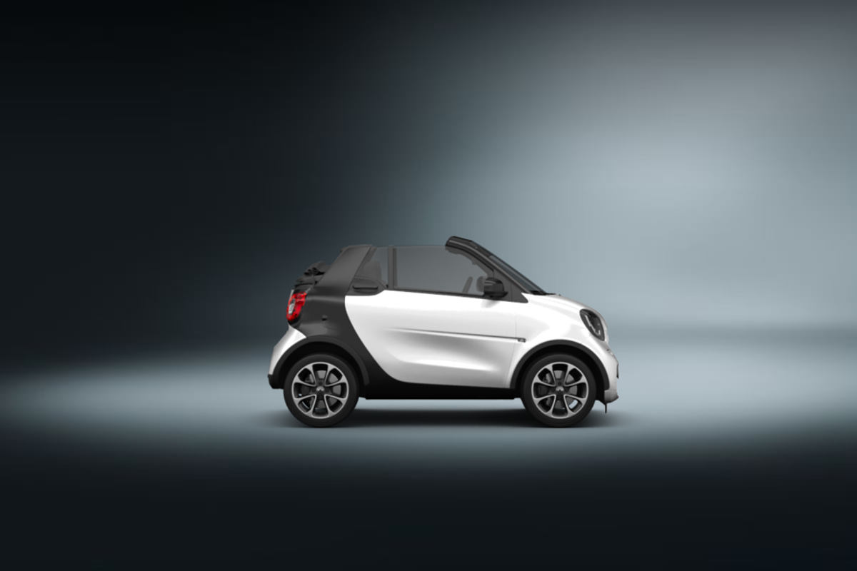 smart for two cabrio weiss offen 2016