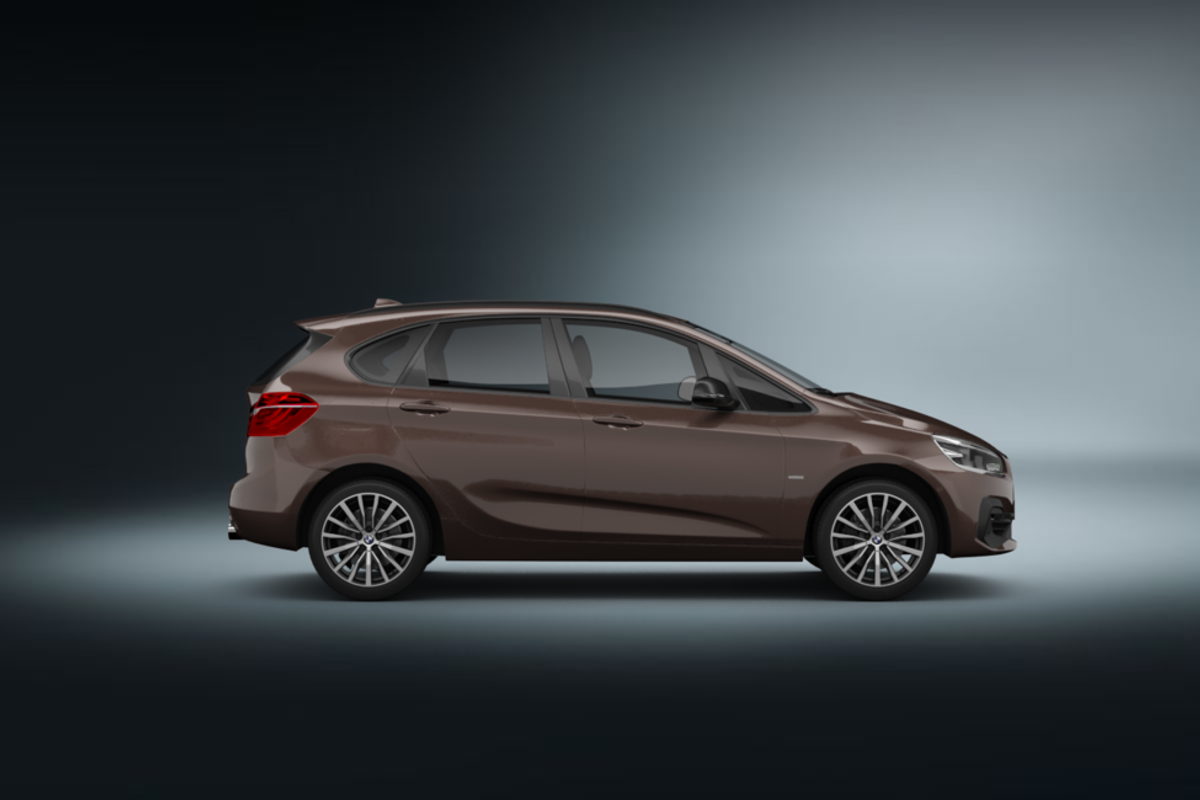 bmw 2er active tourer 5d blau 2014