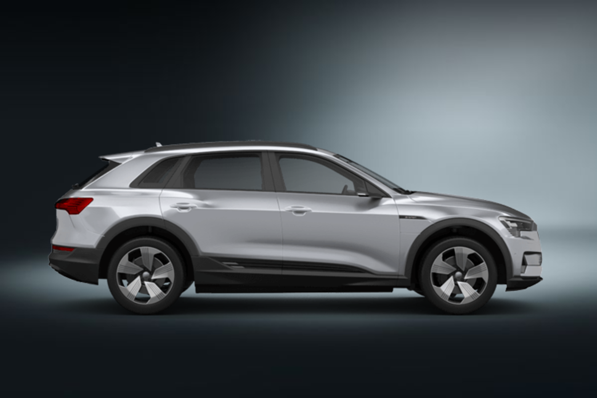 audi e tron 5d silber 2019