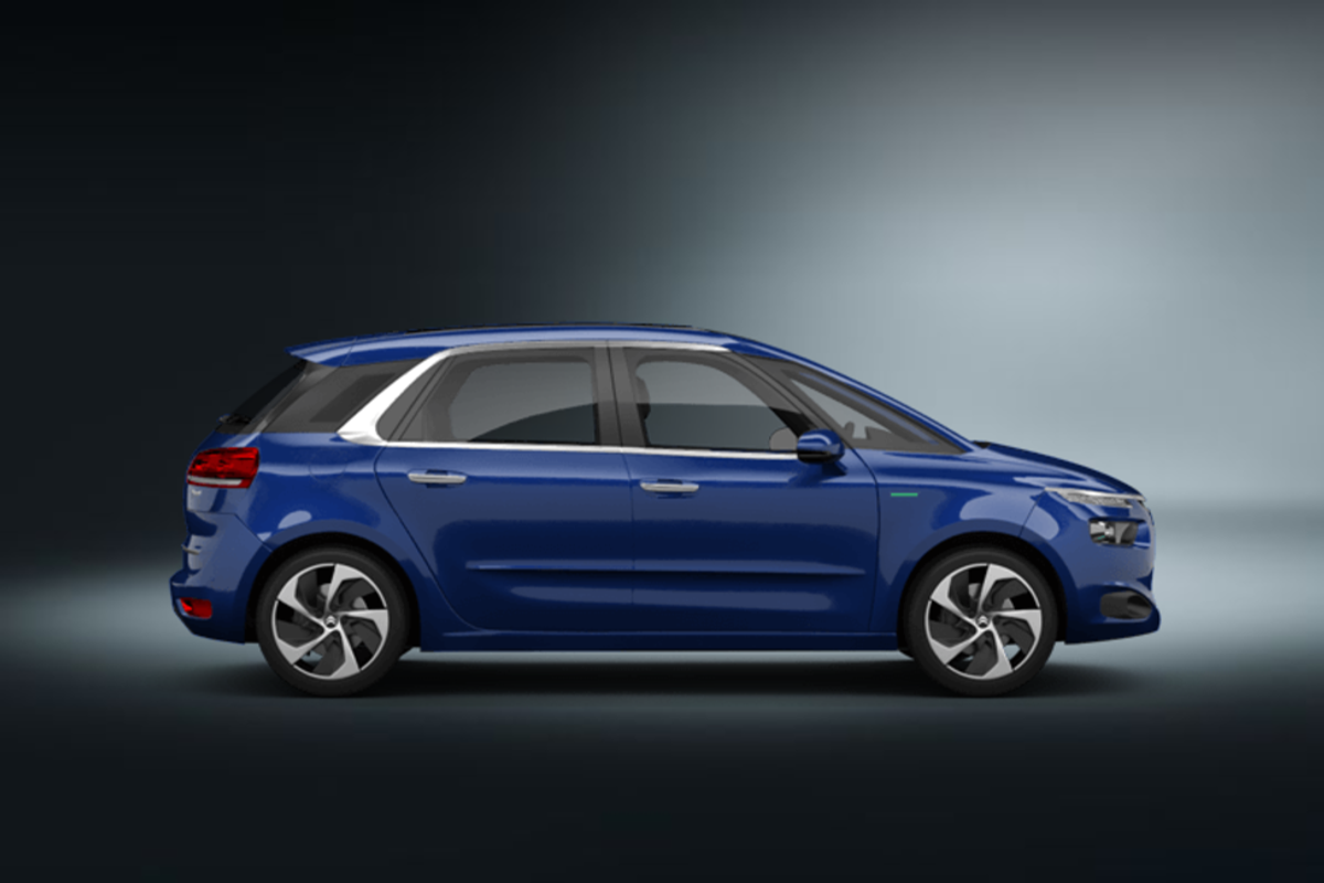 citroen c4 picasso 5d blau 2014