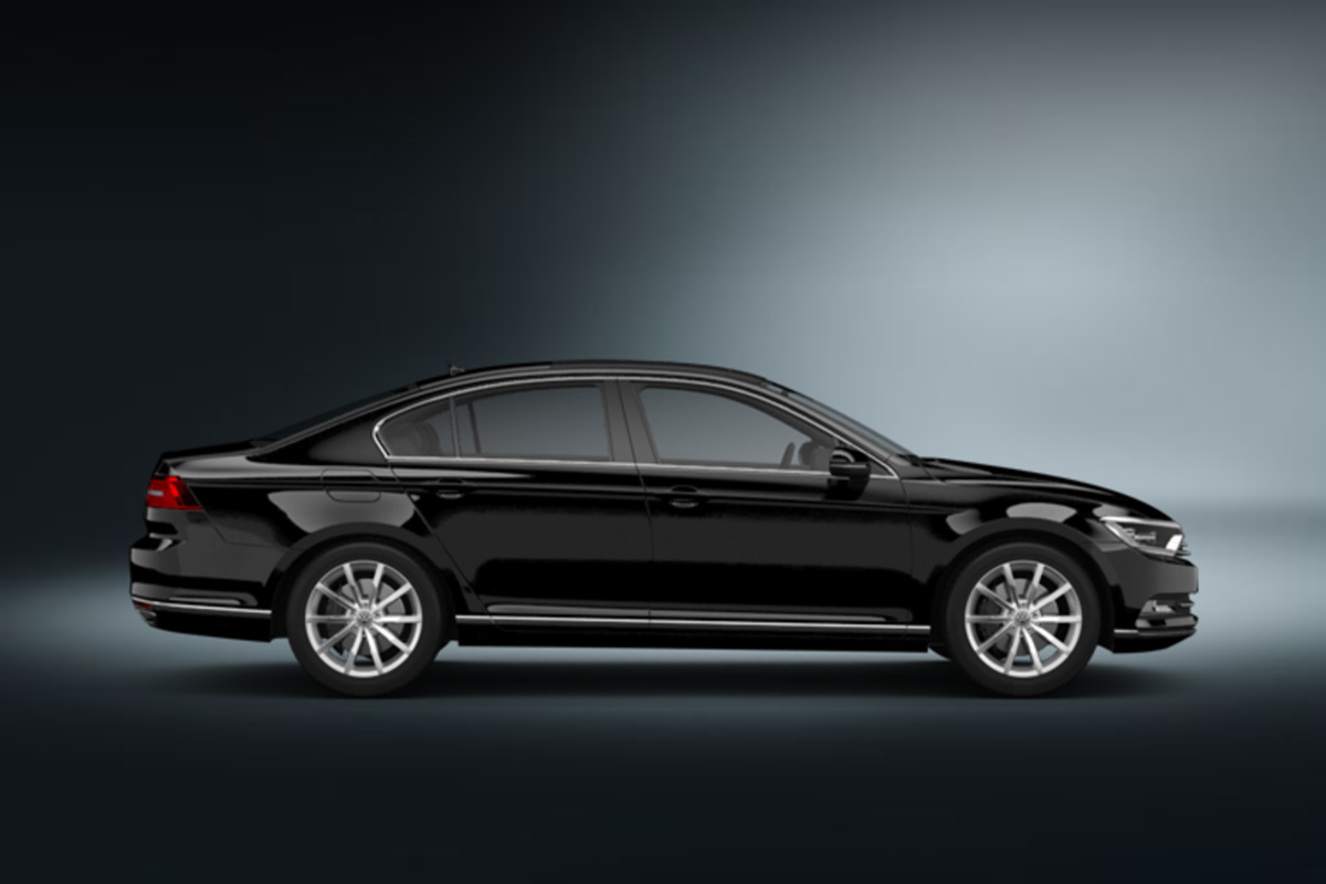 vw passat 4d schwarz 2018