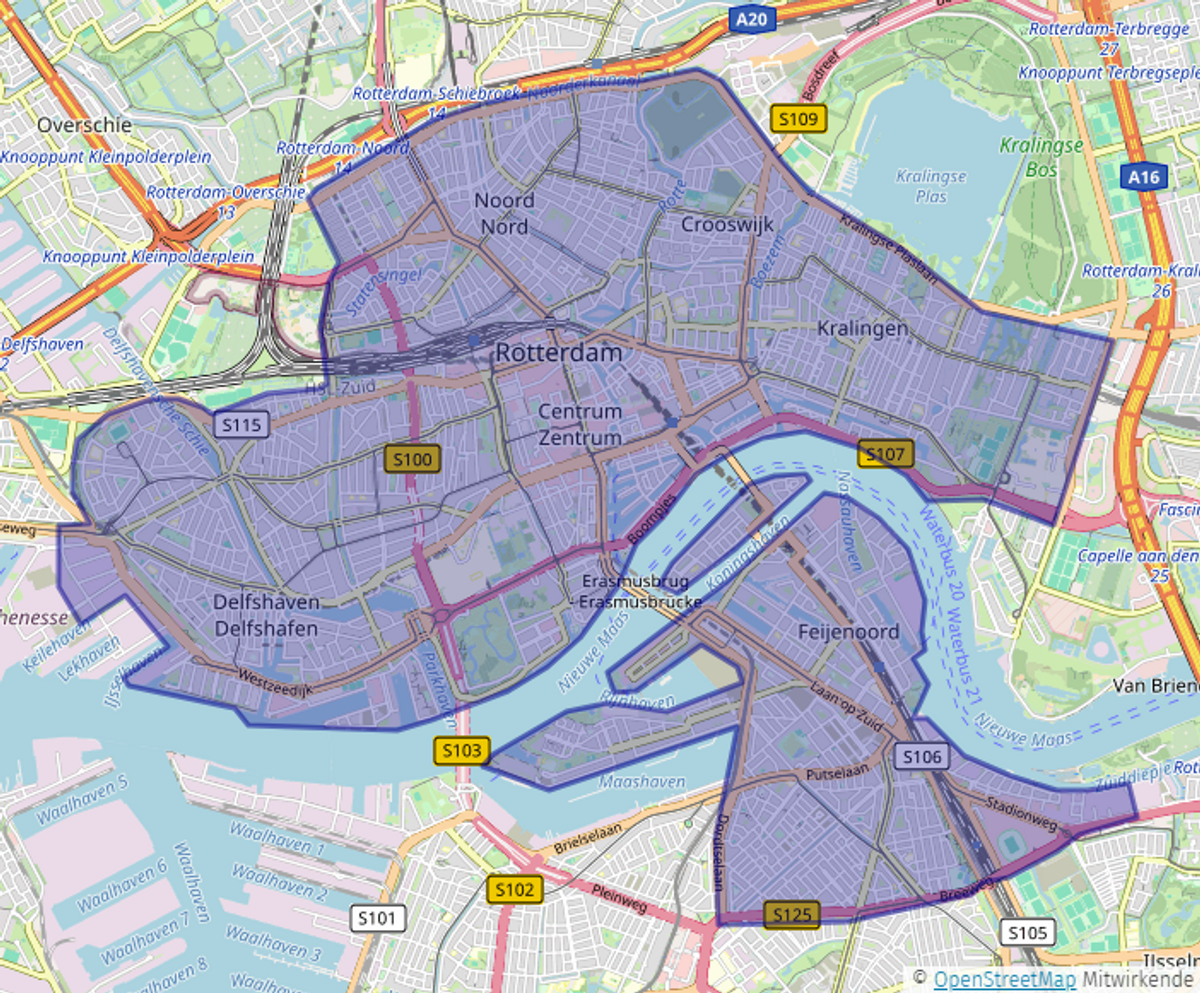 Rotterdam SIXT share business area