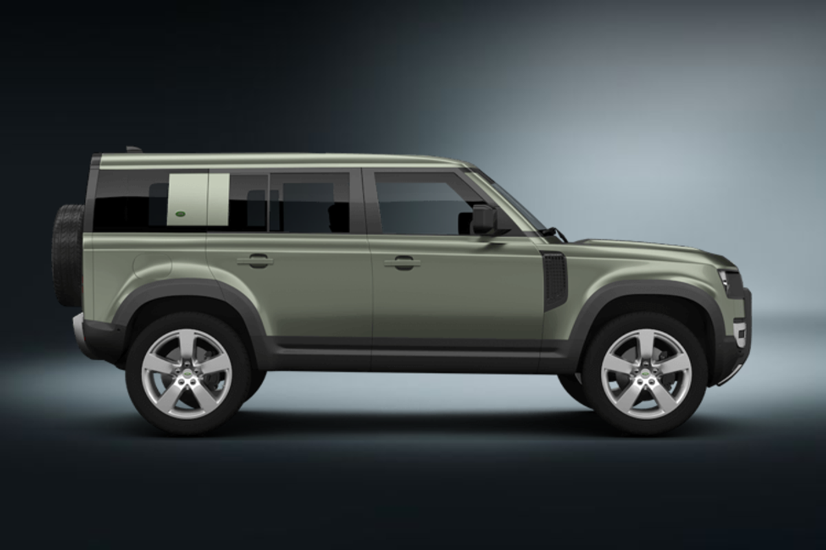 land rover defender 4d suv green 2020