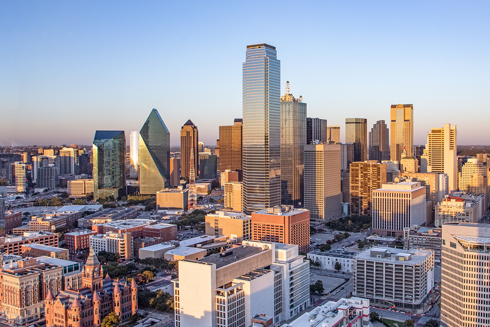skyline of Dallas