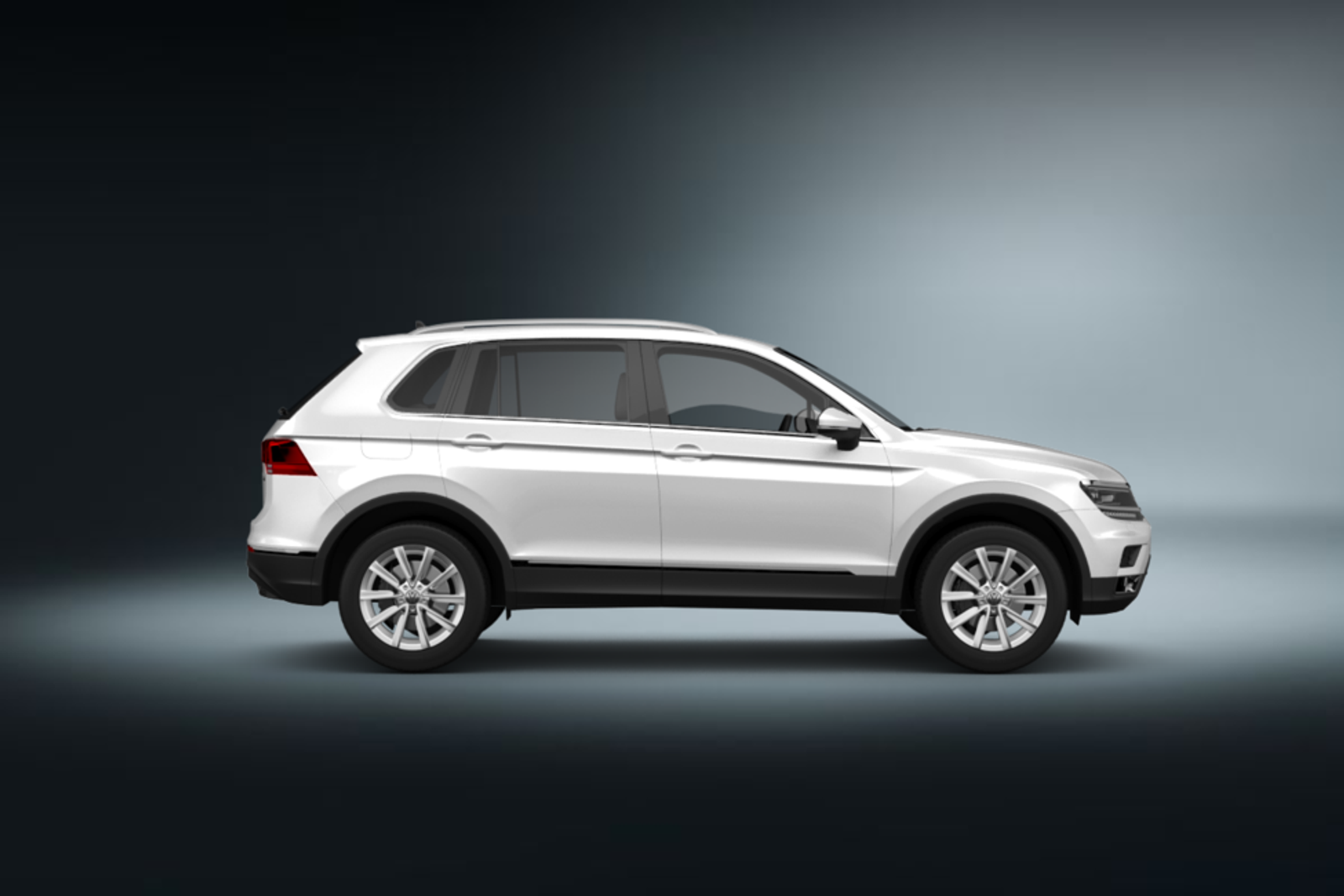 VW Tiguan in weiß