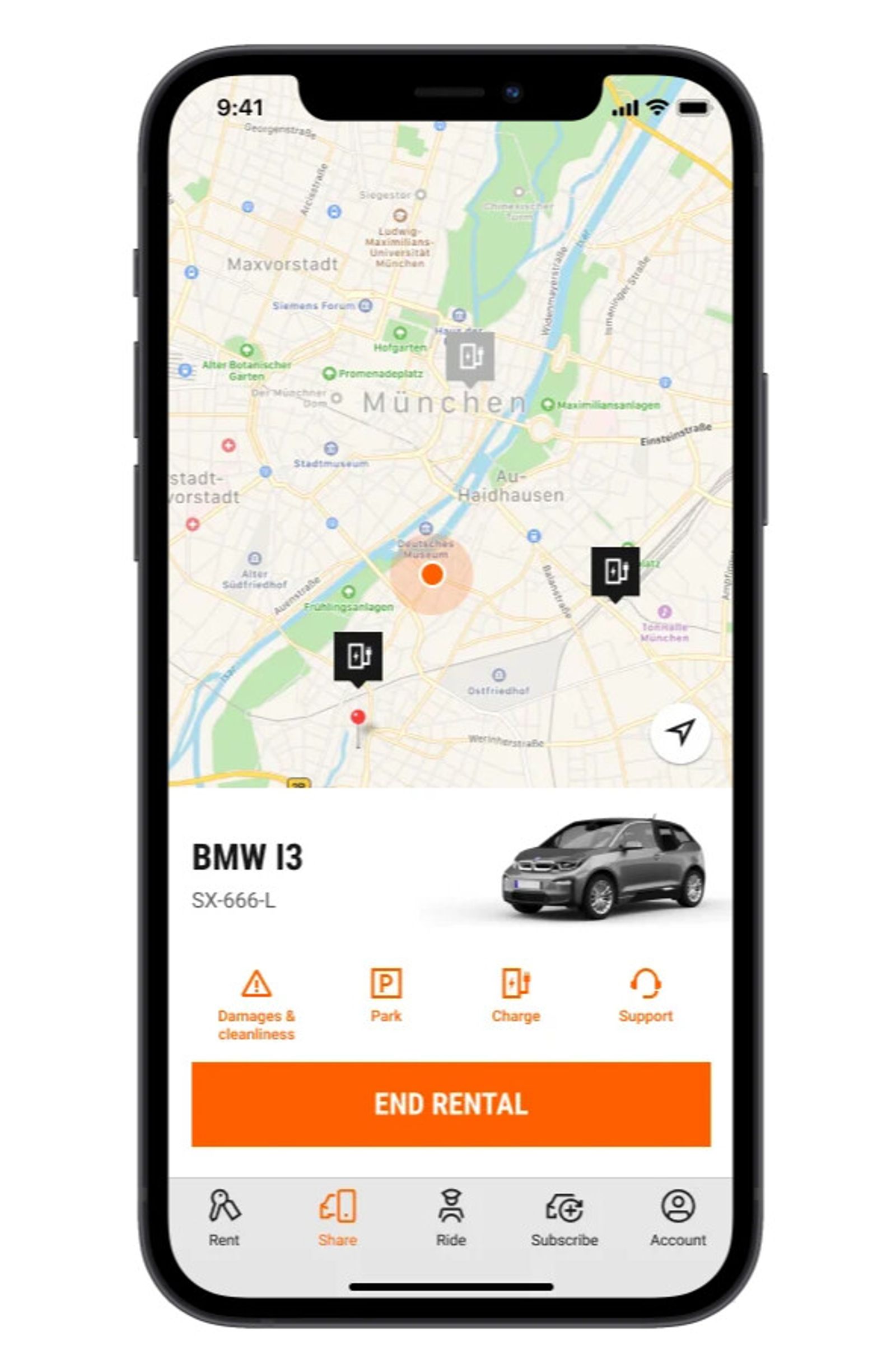 SIXT SHARE laden