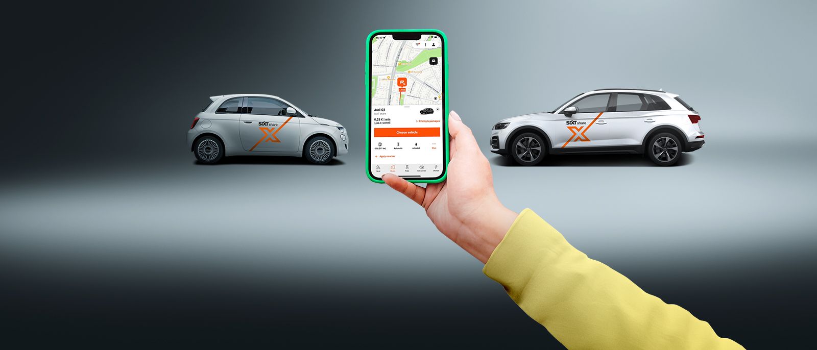 Mehr als nur Carsharing. Mobilität für jeden Anlass.