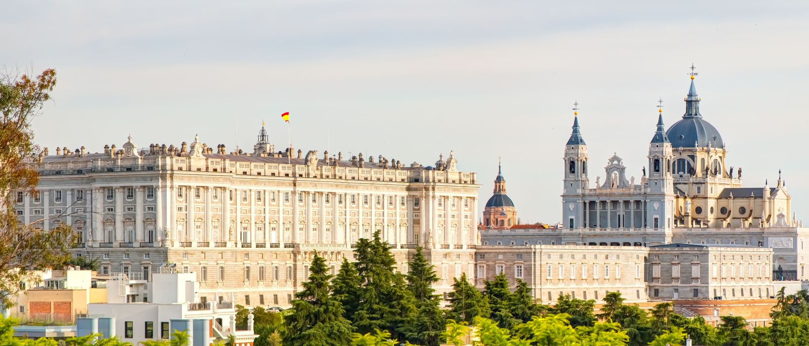 Puedes ver el skyline de Madrid