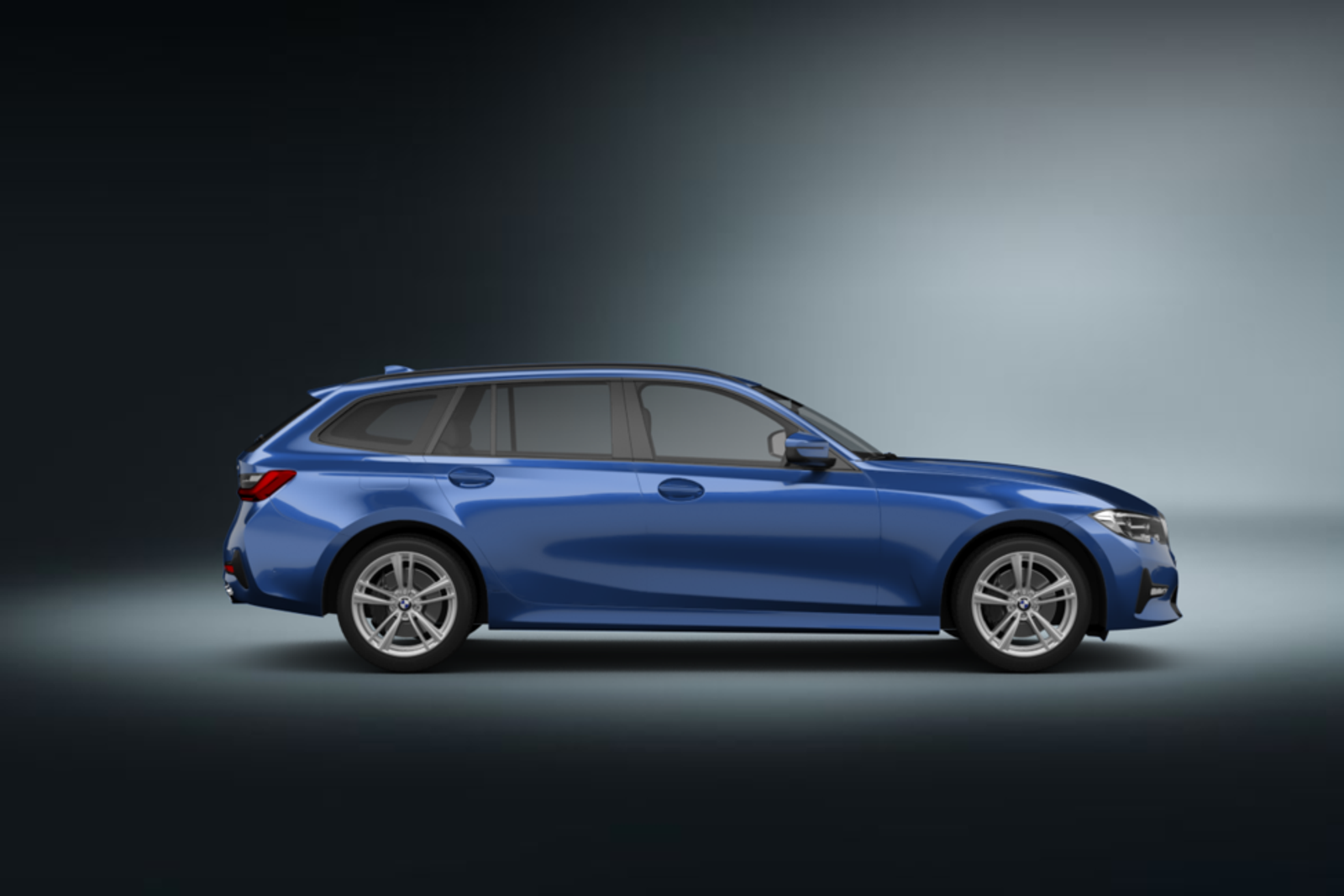 bmw 3er 4d blau 2019