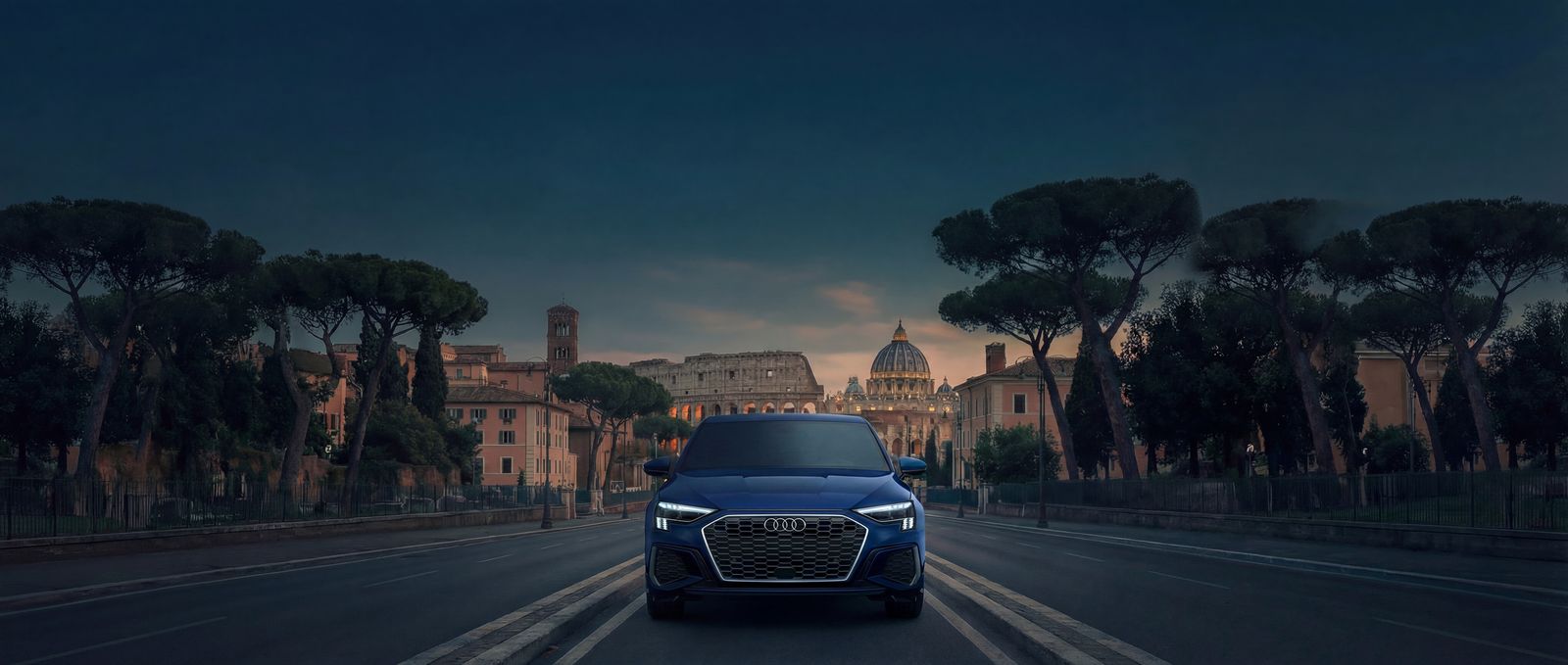 Car rental in Rome