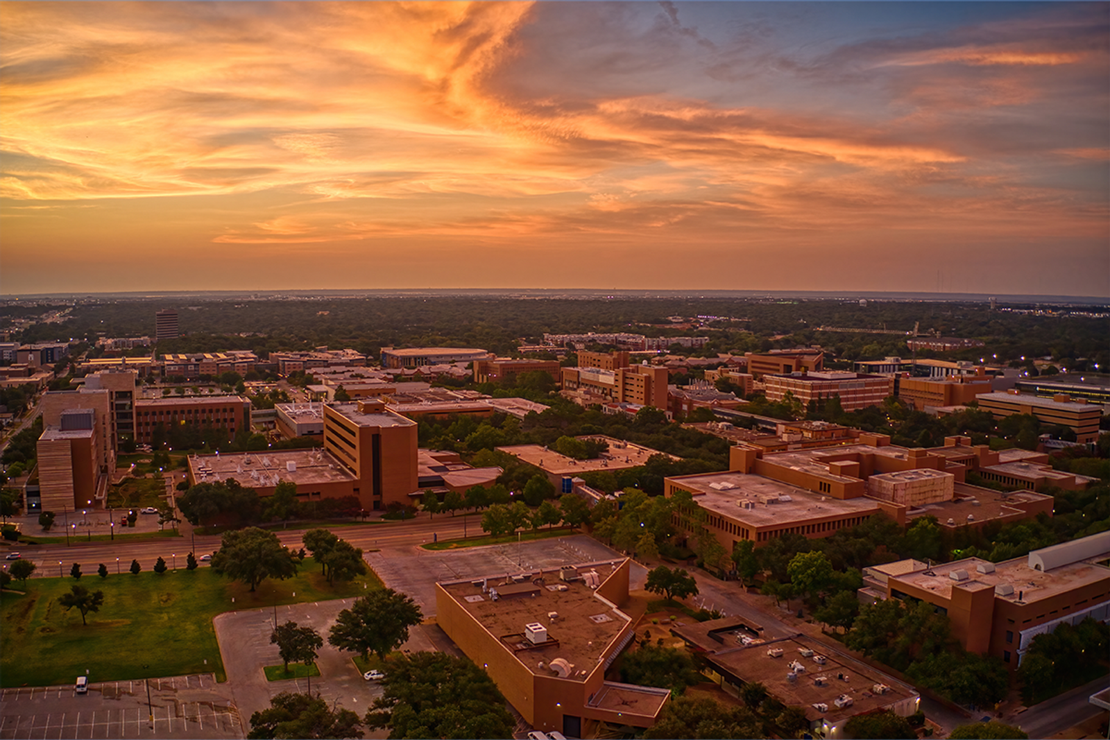 Arlington at dusk