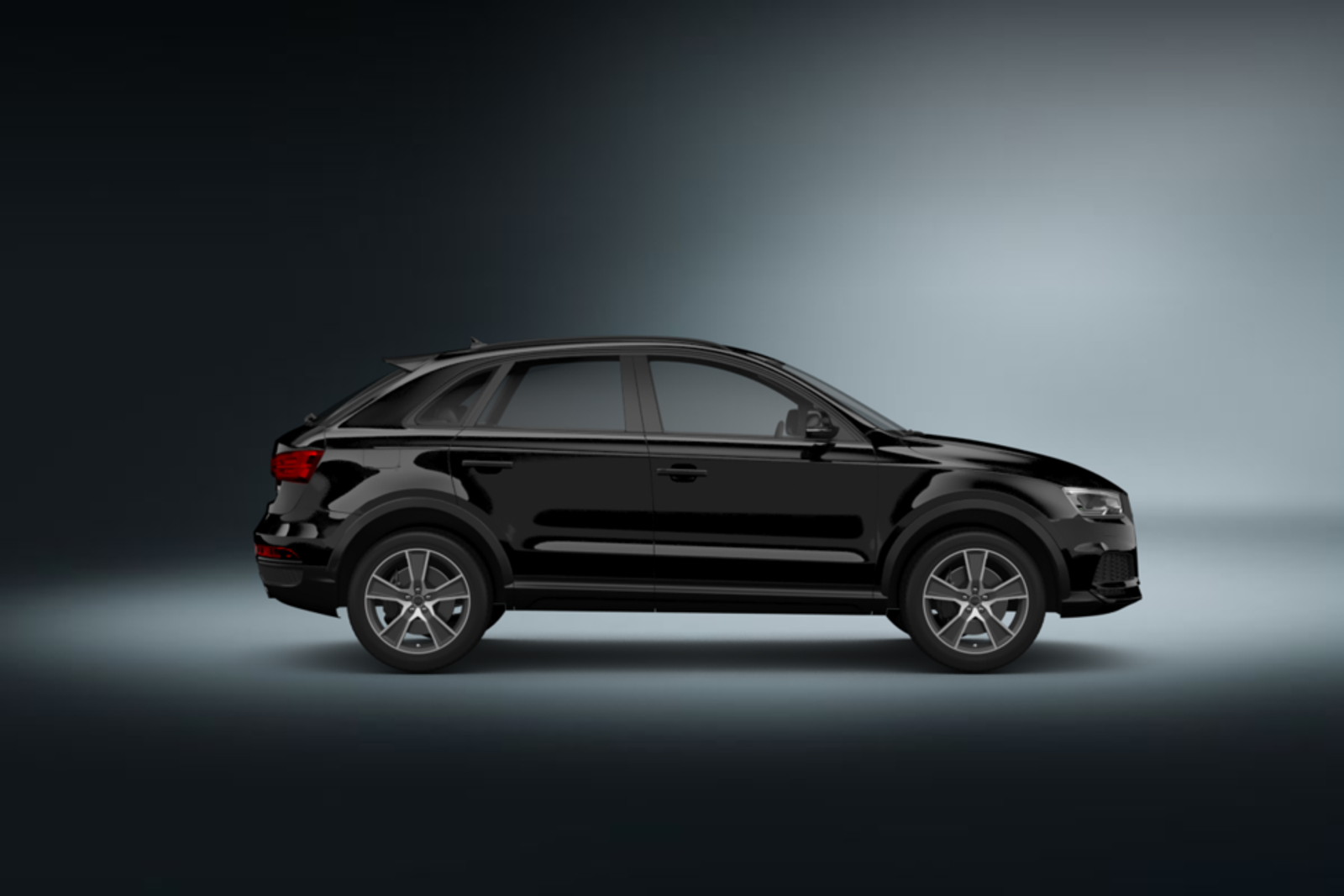 Audi Q3 in schwarz