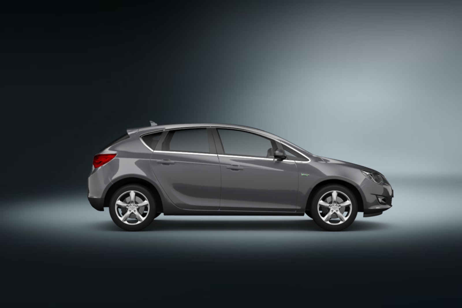 Opel Astra in grau