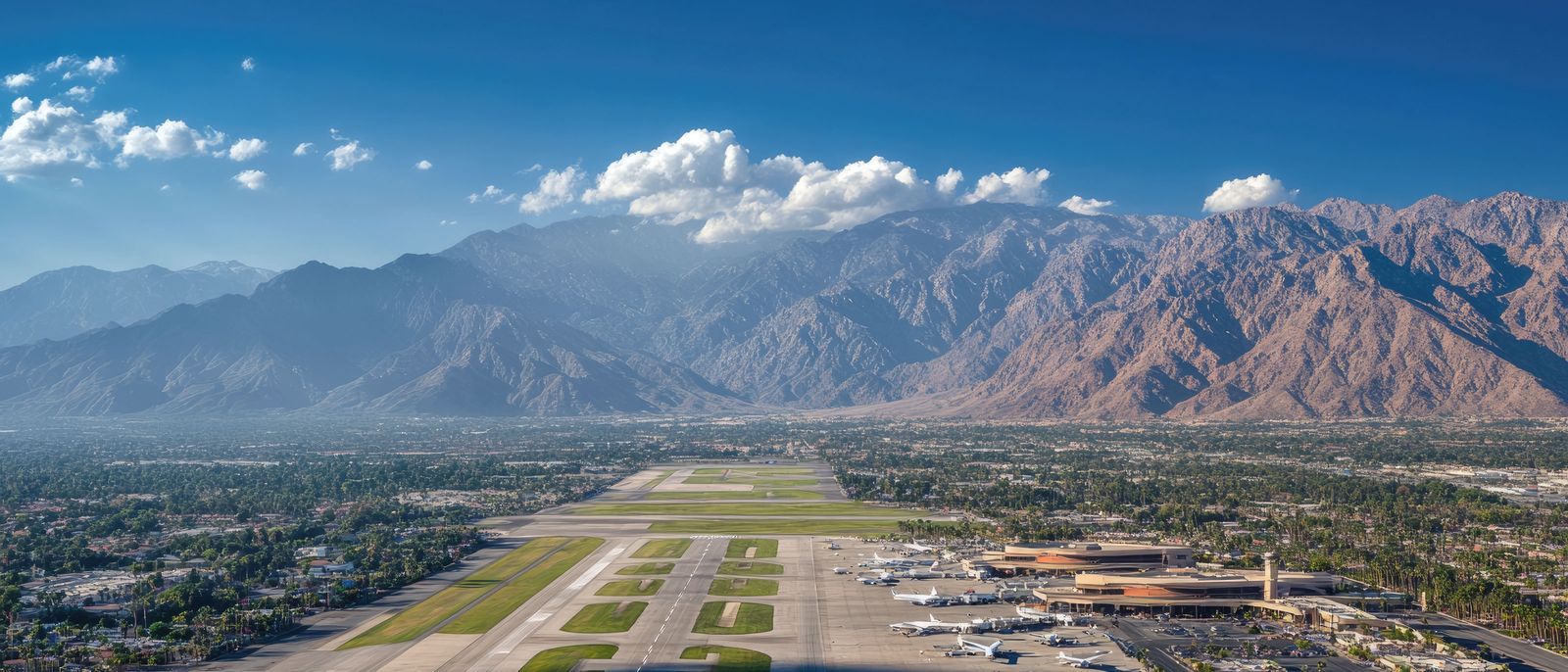 Car rental at Palm Springs Int Airport