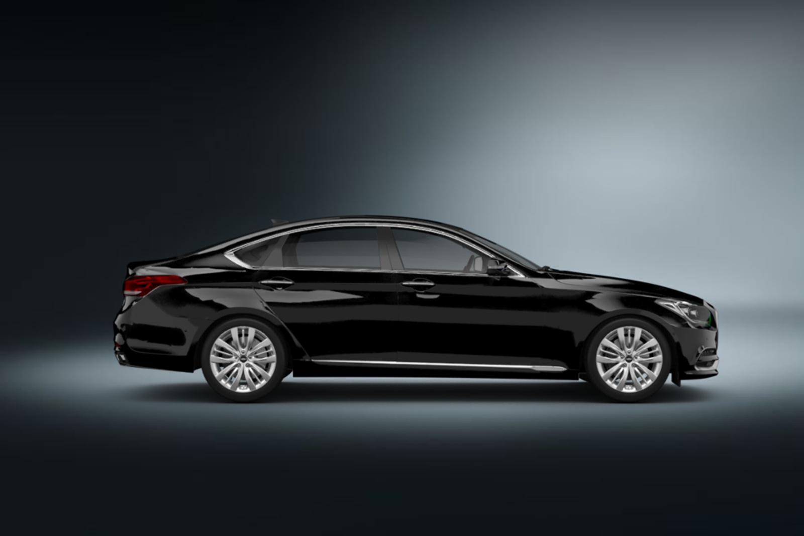 Genesis G80 in schwarz