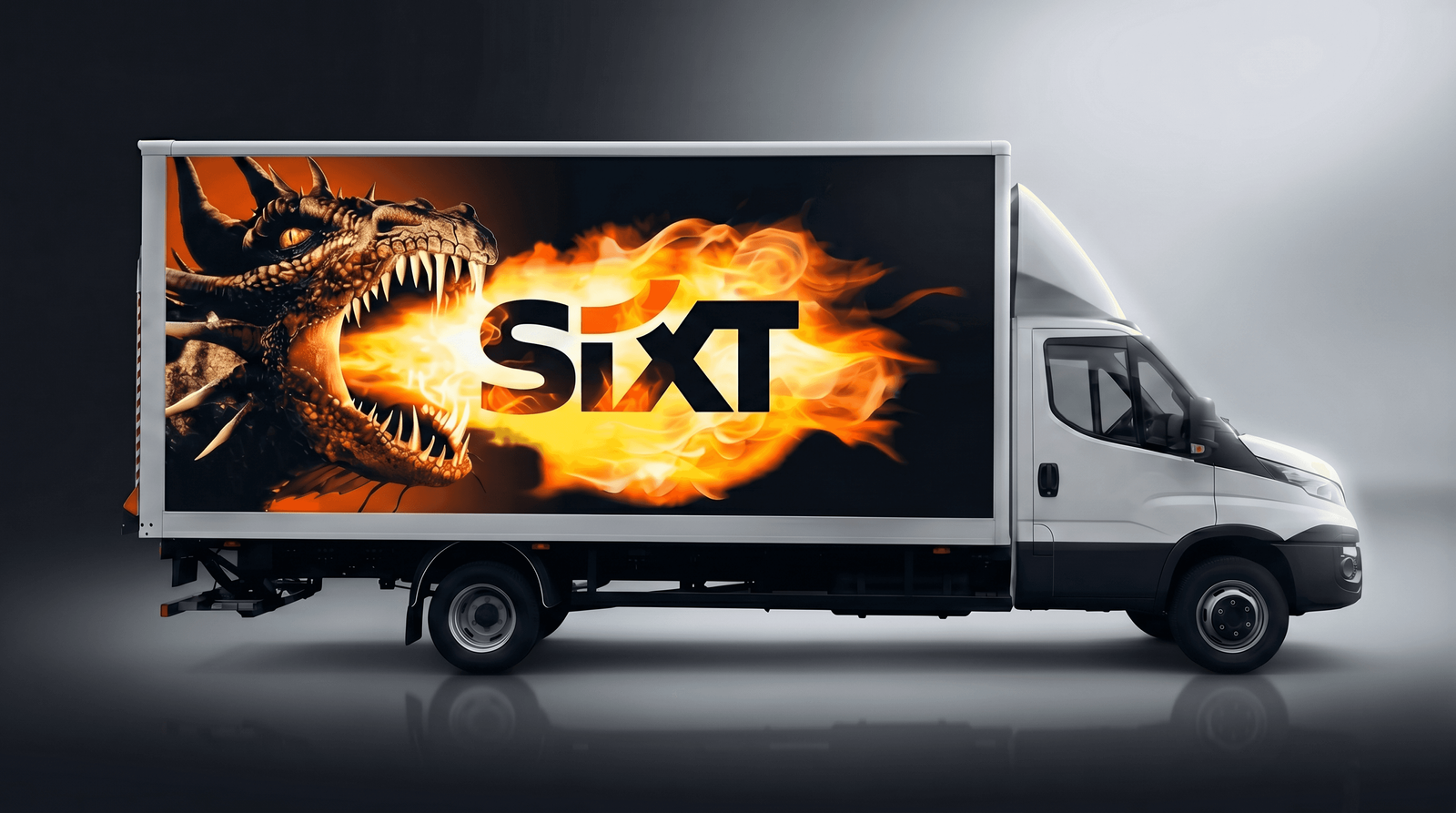 Iveco Daily Koffer mit Ladebordwand