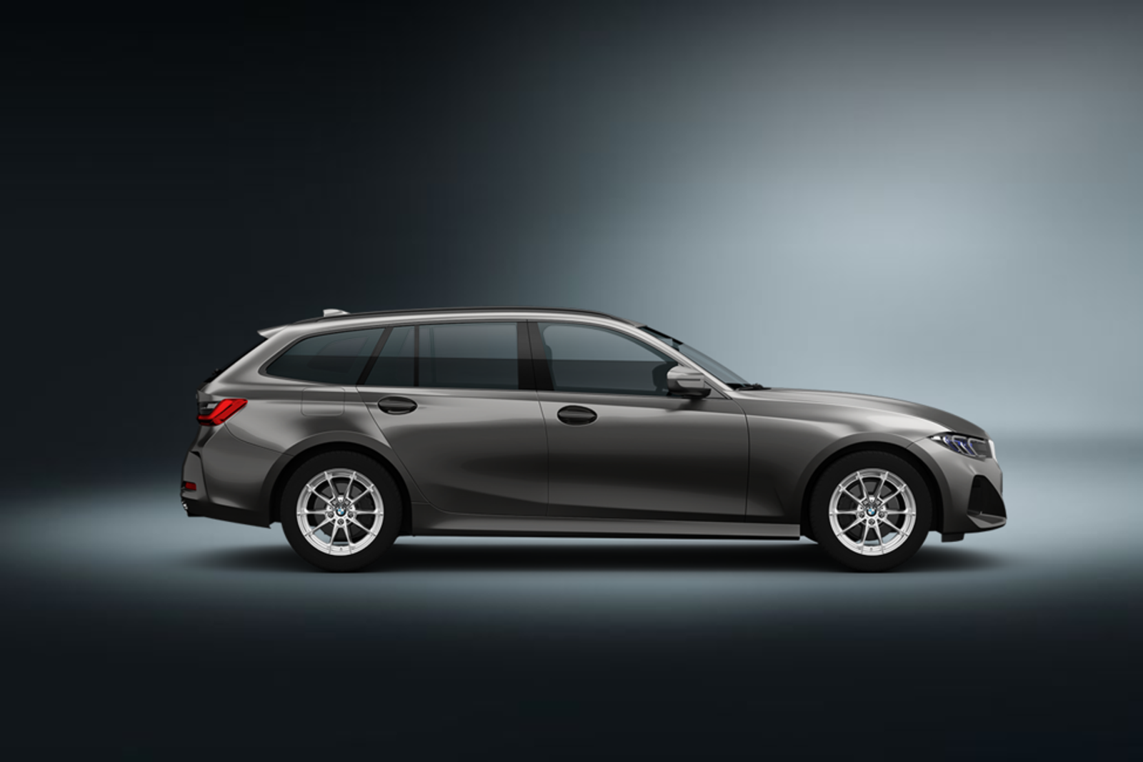 Bmw 3 Touring Stw 4d Grey mit SIXT-Hintergrund