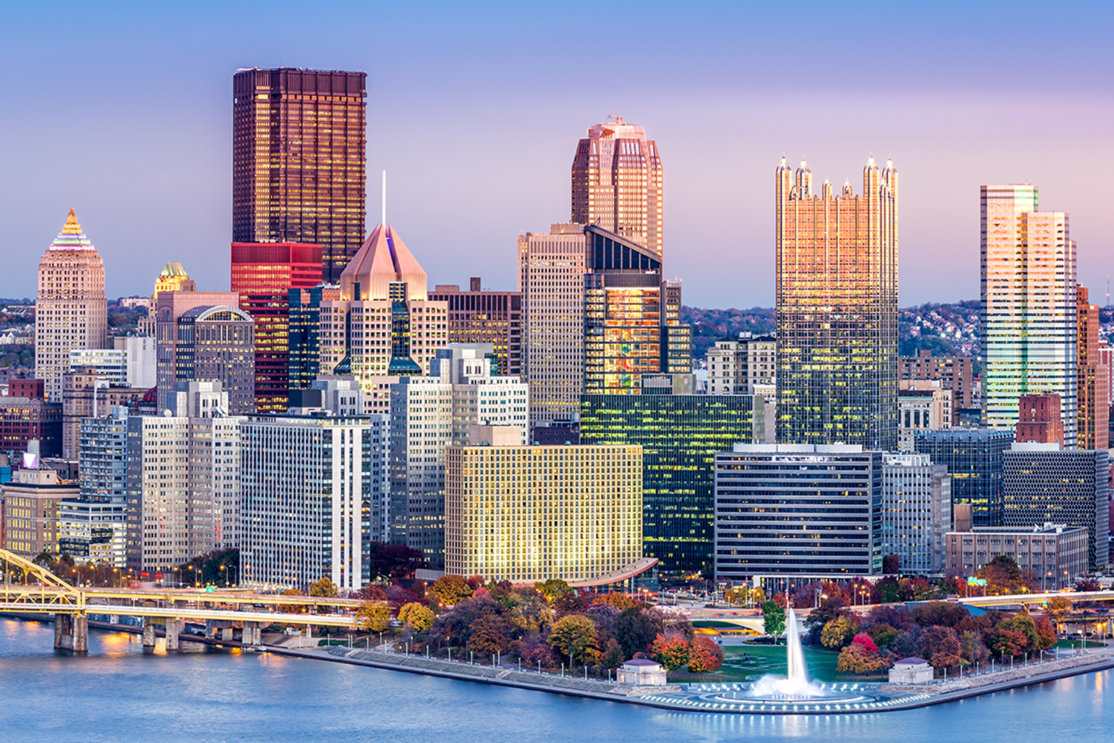 skyline of Pittsburgh